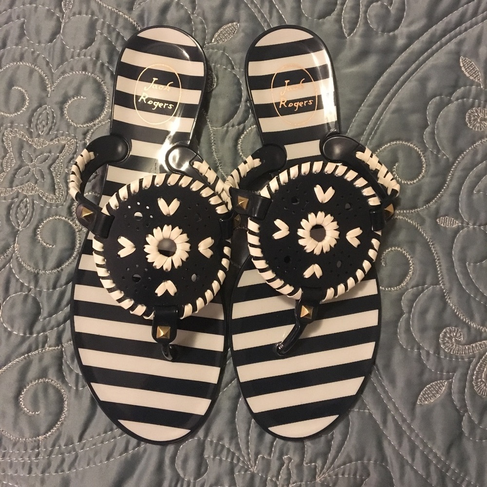 Jack Rogers jelly sandals